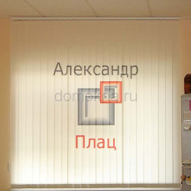 Вертикальные жалюзи с логотипом 