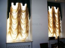 Штора французская